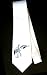 Party Decoration Necktie with Japan, cranes, birds, flying, Asia, flock