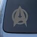 Search : STAR TREK TNG - Vinyl Decal Sticker #A1107 | Vinyl Color: Silver