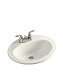Kohler K-2196-4L-96 Pennington Self-Rimming Drilling Biscuit