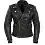 Pokerun Women's Marylin Leather Jacket