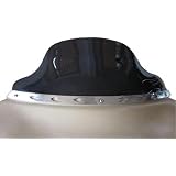 Chrome 6-Slot Windshield Trim for Harley Davidson Touring 