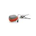 SendStation earBuddy iPod headphone case - Silver/Orange