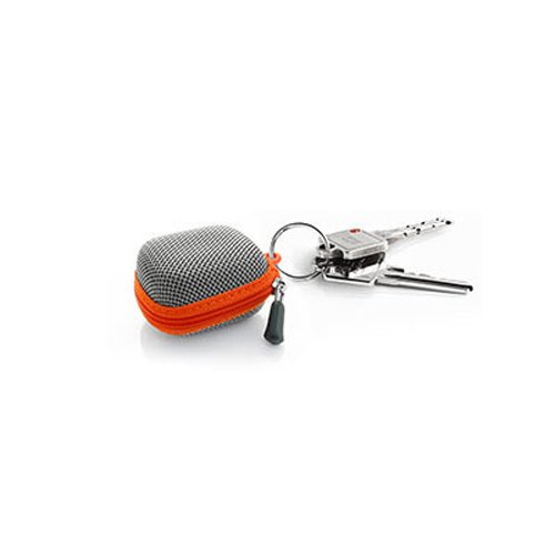 SendStation earBuddy, silber / orange: mini-Tasche f&uuml;r alle Apple iPod & iPhone Ohrh&ouml;rer, sowie eine Vielzahl anderer Ohrh&ouml;rer-Modelle