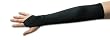 Shiny Stretch Satin Spandex Gloves 13 1/2-Button Length Fingerless Sleeve