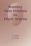  Boundary Value Problems for Elliptic Systems:  J.T. Wloka