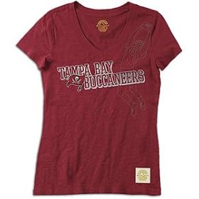 Buy Buccaneers Retro Sport NFL Slub Knit Jersey Tee - Ladies