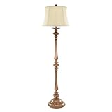 IMAGE OF Sterling Kipling Floor Lamp, Wood, Fabric Lamp