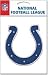 NFL Embroidered 3D Stickers INDIANAPOLIS COLTS - DISCONTINUED ITEM