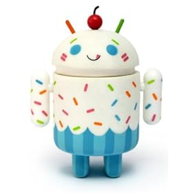  Android Mini Collectible Series 02 Vanilla Cupcake 1/16 Ratio Vinyl Toy Robot Figure