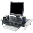 Fellowes Office Suites Premium Monitor Riser Stand Flat Panel Display - Black, Silver