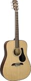 Alvarez RD210 Regent Series Dreadnought Acoustic Guitar with Hard Case - B0028QGITQ