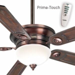 Casablanca Fans 59061 Whitman - 54" Ceiling Fan, Cherry Bronze Finish with Reclaimed Antique Blade Finish with Cased White Glass