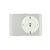 Shuffle Style Silver MP3 Player with 1GB Built-in Flash Memory
