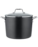 Martha Stewart Collection Hard Anodized Stock Pot, 10 Qt.