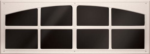 Coach House Accents Simulated Garage Door Window (2 windows per kit) - Almond - Model AP148199