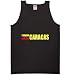 Caracas, Venezuela Flag Tee Dark Men's Tanktop