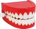 Joke False Teeth