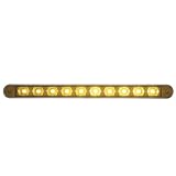 (2) 9 Amber LED Truck Trailer RV Flasher Park Running Turn Signal Lights 