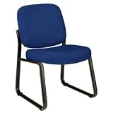 Armless Guest/Reception Chair - Navy