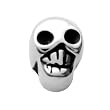 Surgical Steel Skull Dermal Anchor Top