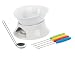 Trudeau Duo Chocolate Fondue 9 Piece Set