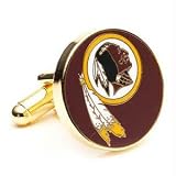 Cufflinks Washington Redskins NFL Logo'd Executive Cufflinks (Cuff Links) w/Jewelry Box