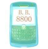 Blackberry 8800 8830 Flexi Skin Blue Silicone Case