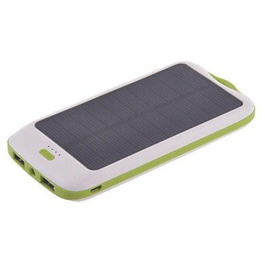 10000mAh Dual USB Solar Power Bank for Photo