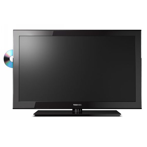Toshiba 19SLV411U 19-Inch 720p 60 Hz LED HDTV with Built-in DVD Player, Black