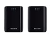 Belkin Play Powerline HD, Con cables, PowerPlug, Ethernet, 1000 Mbit/s, 10/100/1000 Base-T(X), 300 m, 2 unidades