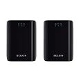 Belkin - F5D4078fr - Kit de 2 Adaptateurs CPL - HD Play 1000Mbps