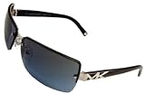 Michael Kors Fashion Sunglasses S403 045, / Silver Black Frame/ Grey Fade Lenses