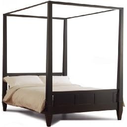 Lifestyle Solutions Wilshire Four Poster Platform Bed Set