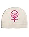 TOOLOUD Pink Distressed Feminism Symbol Adult Fleece Beanie Cap Hat