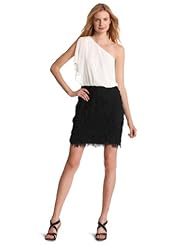 One Shoulder Polyester  Dress