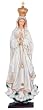 Luciana Collection - Statue - Our Lady of Fatima - Poly Resin Statues on Dark Base - 45in.