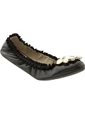 Gap Rhinestone leather ballet flats