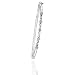 10K White Gold 0.15 ct. Diamond Bangle Bracelet