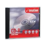 Imation 66000072877 52x CD-R 700 MB 80 Min 1 Pack Standard Jewel
