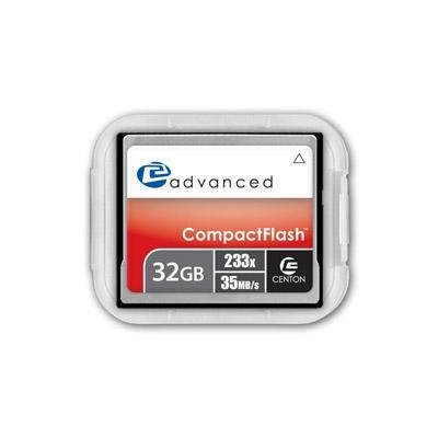 Centon 233X CF Type 1 - 32 GB Flash Card 32GBACF233X (Silver)