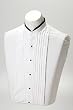 Banded Collar Tuxedo Shirt