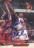 Glen Rice, Miami Heat, 1993 Fleer Ultra Autographed Card