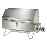 Napoleon Freestyle Series PTSS215P 26 Portable Gas Grill with 320 sq. in. Cooking Surface, 14000 BTU Burner, QUICKSNAP Latching System and Folding Legs: Stainless Steel: Tube Burner