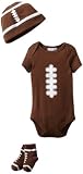 Vitamins Baby Baby-Boys Newborn 3 Piece Football Gift Set