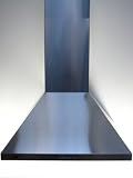 from KuKoo Cooker Hood 60cm Stainless Steel Extract Fan.  Massive 850m3/hr Extraction with FREE Vent Kit Included Model MET60