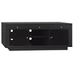 SAVE $270.49 - Bush Furniture Riverwood TV Stand, Satin Black $325.51