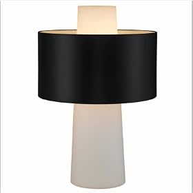 Adesso 6510-01 Symmetry Table Lamp, Black by Adesso