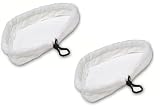 (Pack x 2) Brand New VAX S2, BIONAIRE & H2O H20 Replacement Hard Floor Micro Fibre Re-usable Washable CLEANING PADS