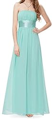Chiffon Halter  Belted Evening Dress/Bridesmaid Dress/Prom Dress/Party Dress  With a Bow(s)