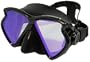 Promate Scuba Dive Diving Mask Snorkeling Color Correction Mask with Tinted Lenses Snorkel